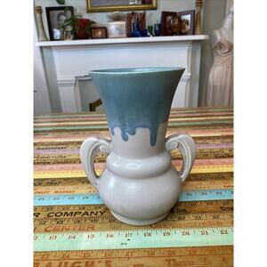 RARE ART DECO CIRCA 1910 Early ROSEVILLE ART POTTERY CARNELIAN VASE 8.5 Nouveau